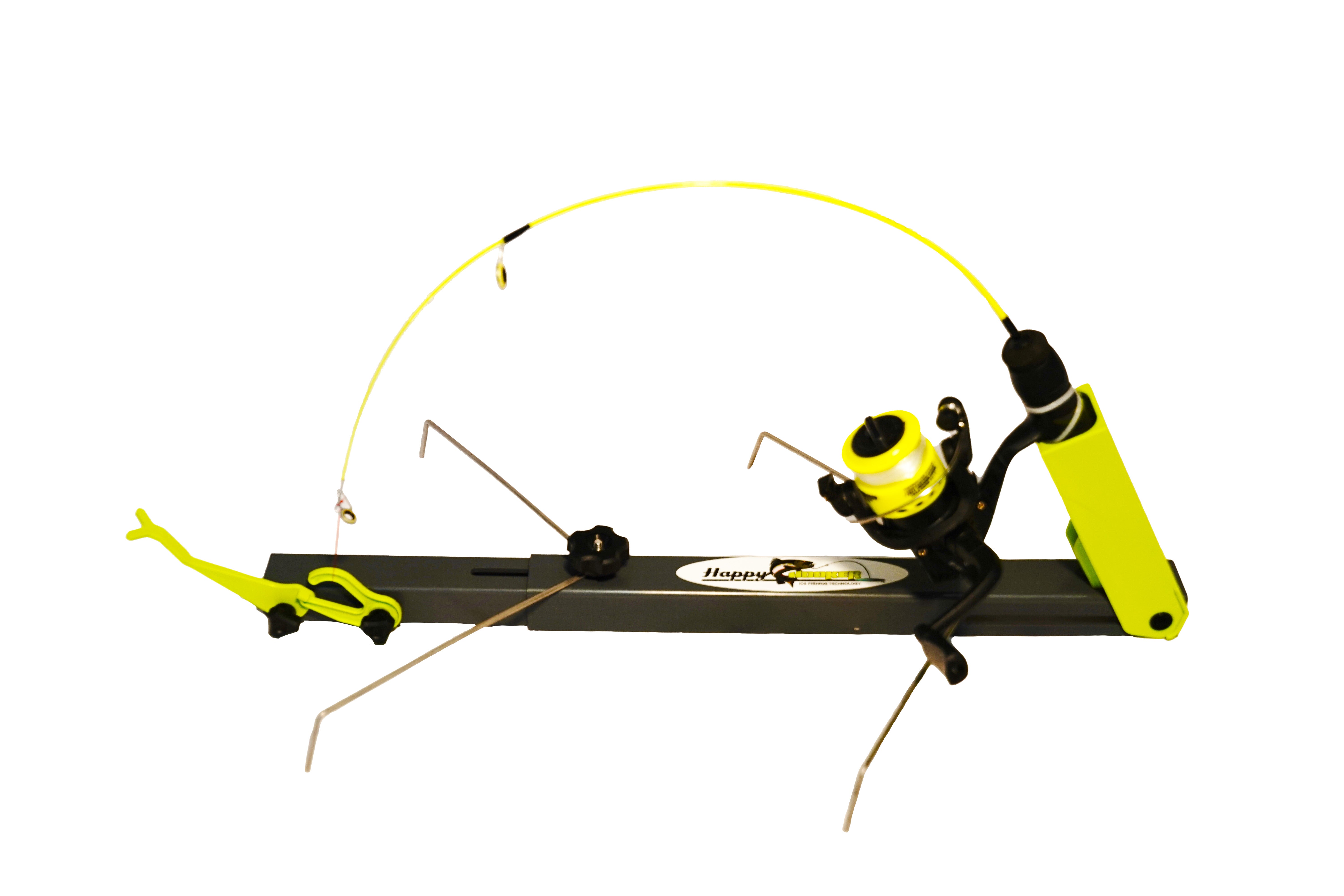 Happy Hooker, Ice fishing, auto hook setter, fishing, jaw jacker – Thresher Innovations, LLC