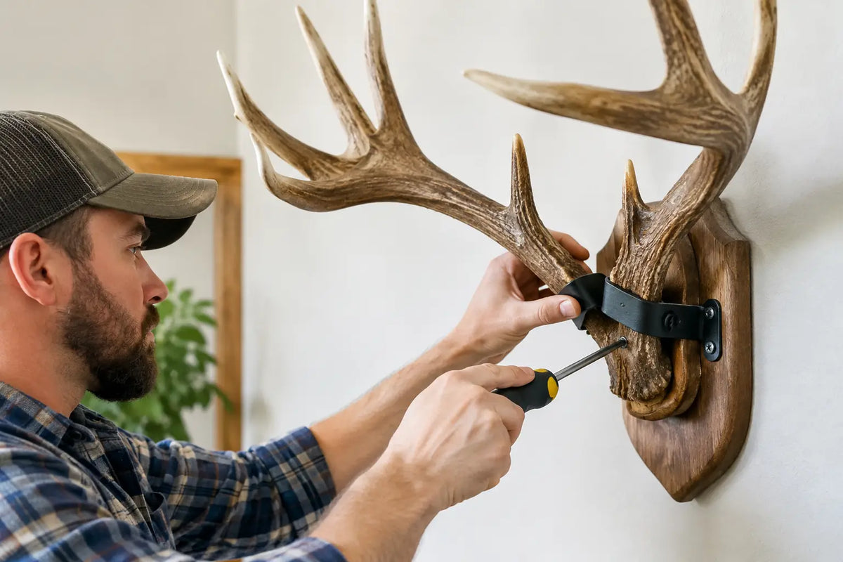How to Install Antler Brackets That Stay Put