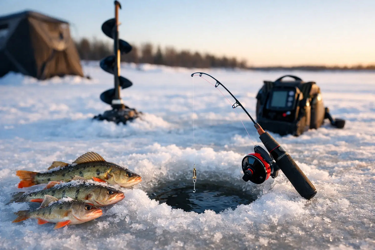 Ice Fishing for More Fish and Fewer Missed Bites