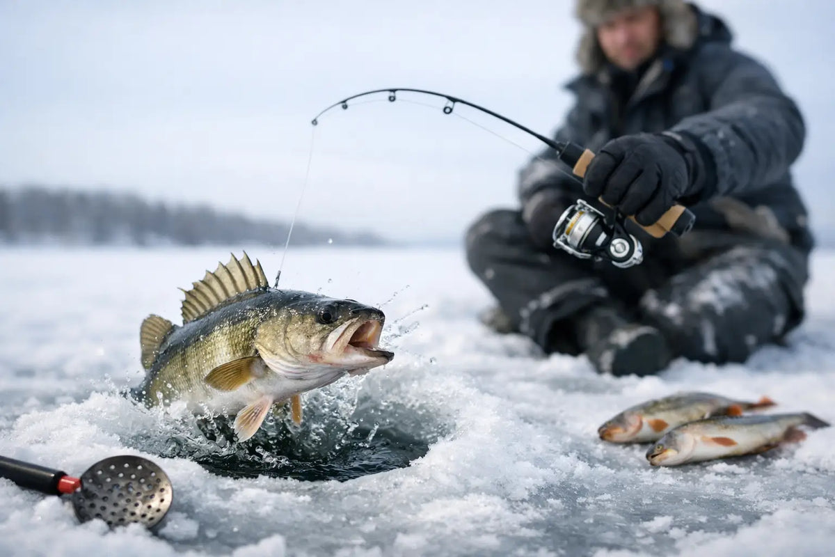 How to Avoid Losing Fish While Ice Fishing