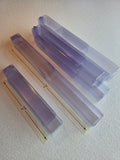 Clear, Square, Expandable Storage Tube