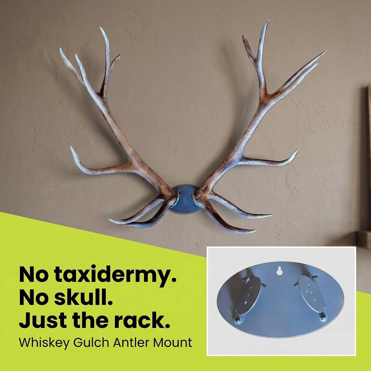 Whiskey Gulch Antler Mount – DIY Display Kit for Elk, Deer & Moose